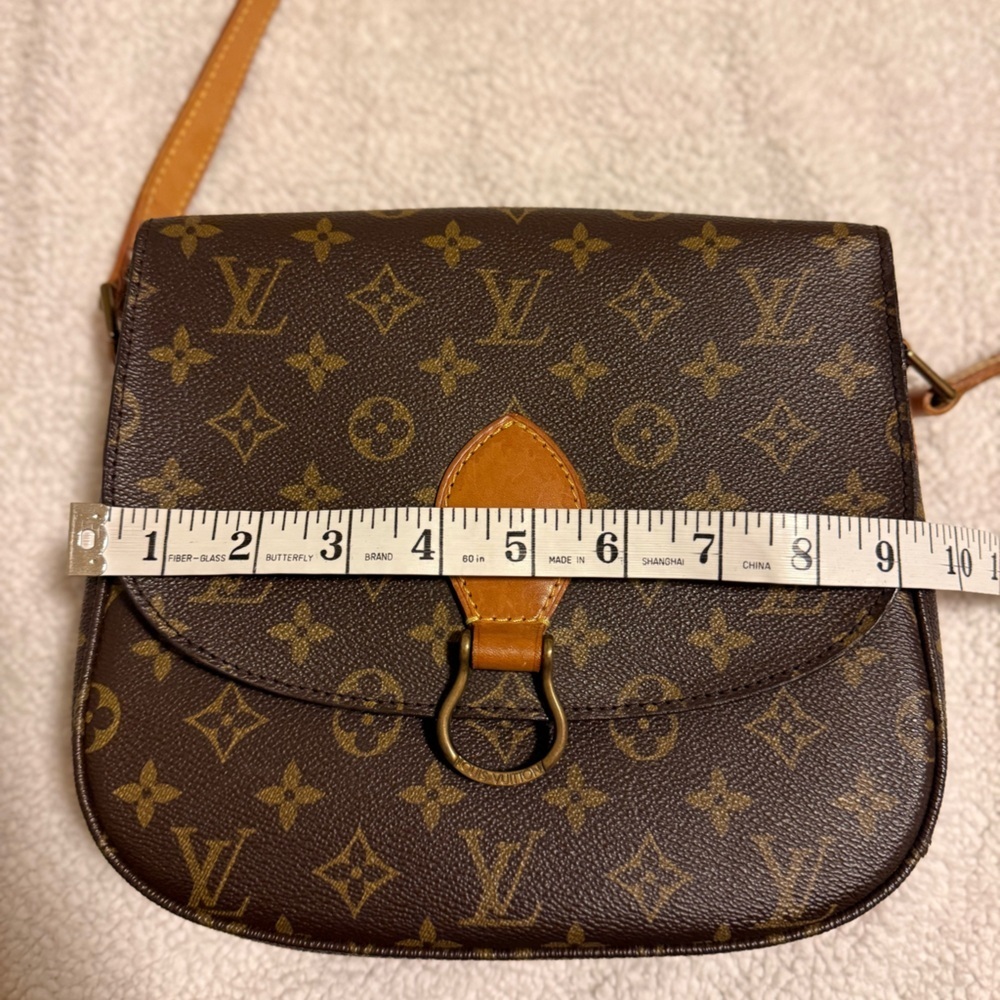 Louis Vuitton Monogram St. Cloud GM Crossbody Bag Purse Vintage LV Brown - Picture 10 of 16